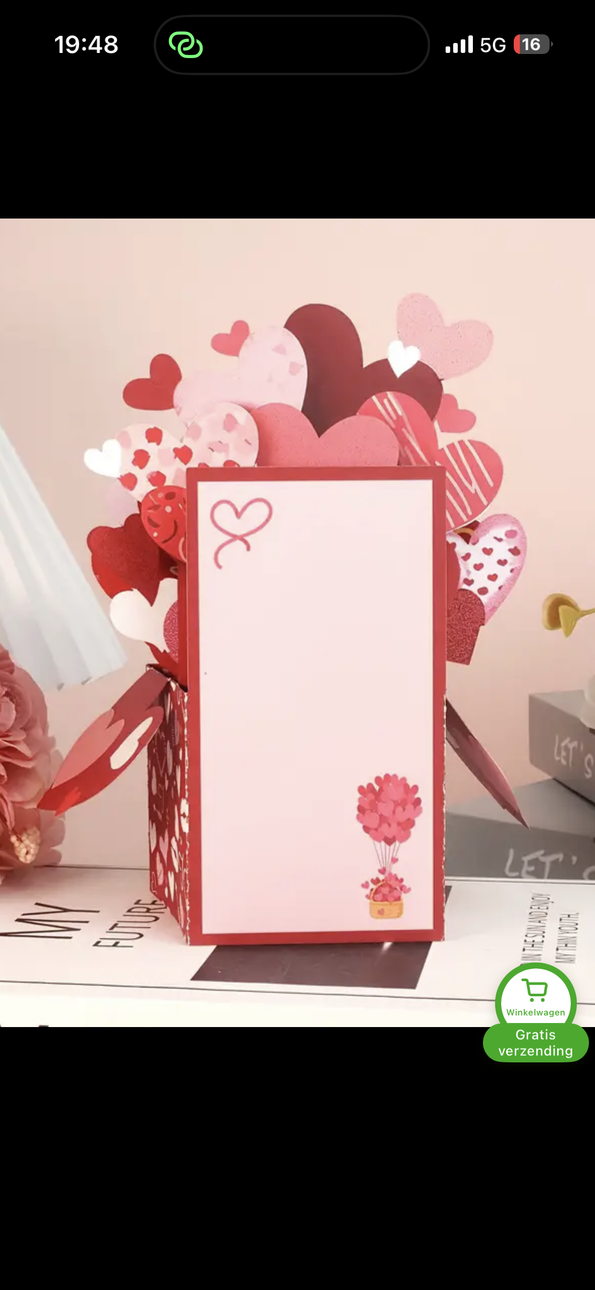 Valentijnskaart Deluxe